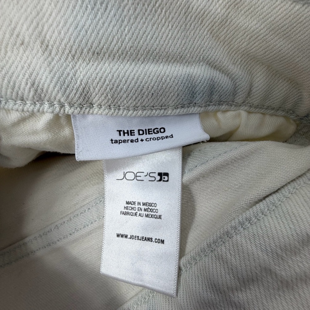 Joe's Jeans The Diego Men's Cream Jeans 33 or 42 NWT New Zip Fly - Picture 7 of 8